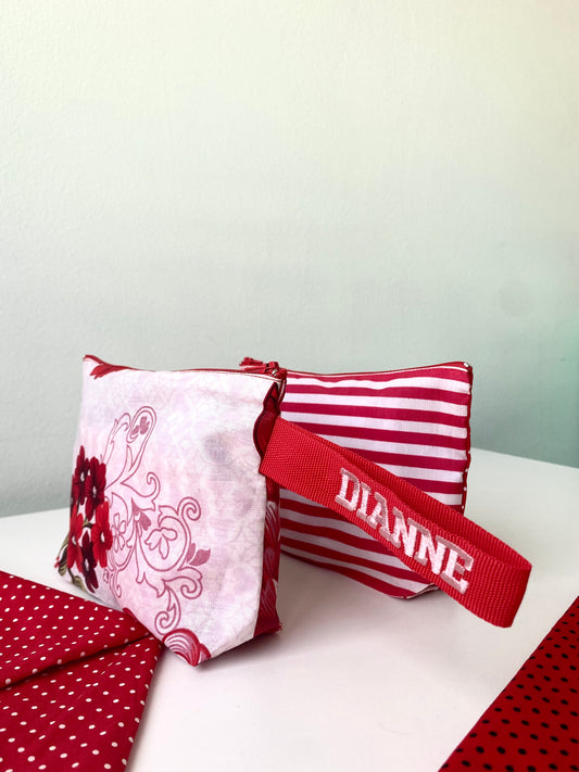 Personalised Pouch with Embroidery